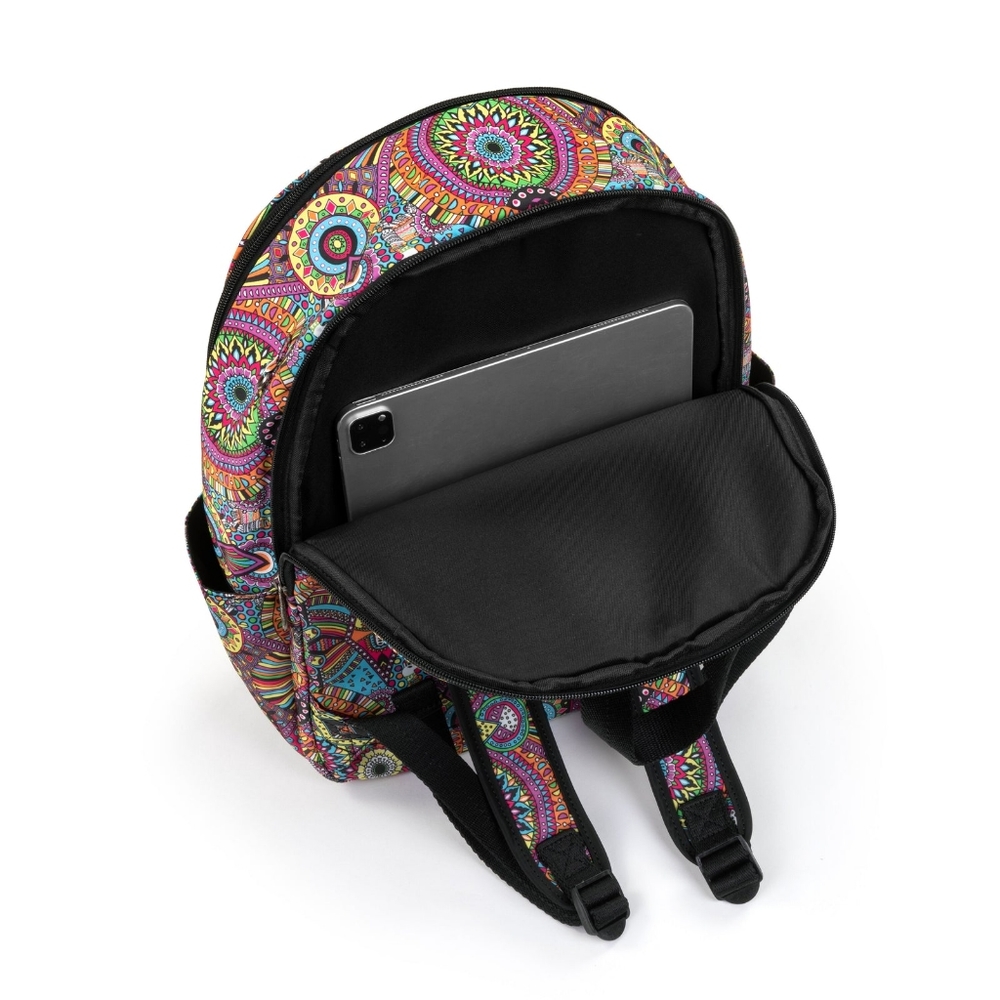 NWT Sakroots Rainbow Wanderlust Larchmont Backpack Firm Price*Last 1 - Picture 2 of 8